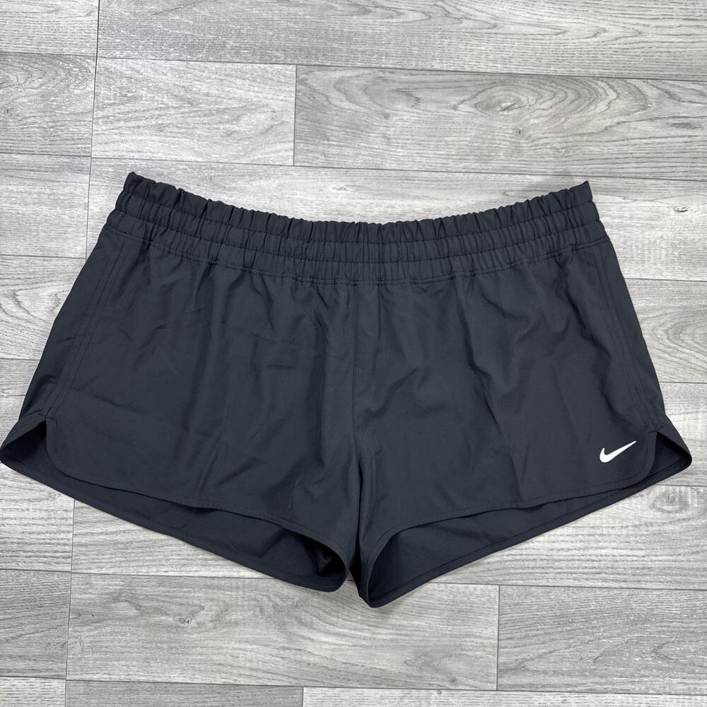 Nike Swim Breaker Shorts Volley Cover Up Pull On Black sz XL